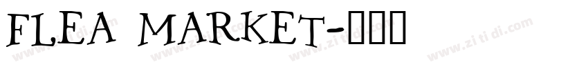 FLEA MARKET字体转换